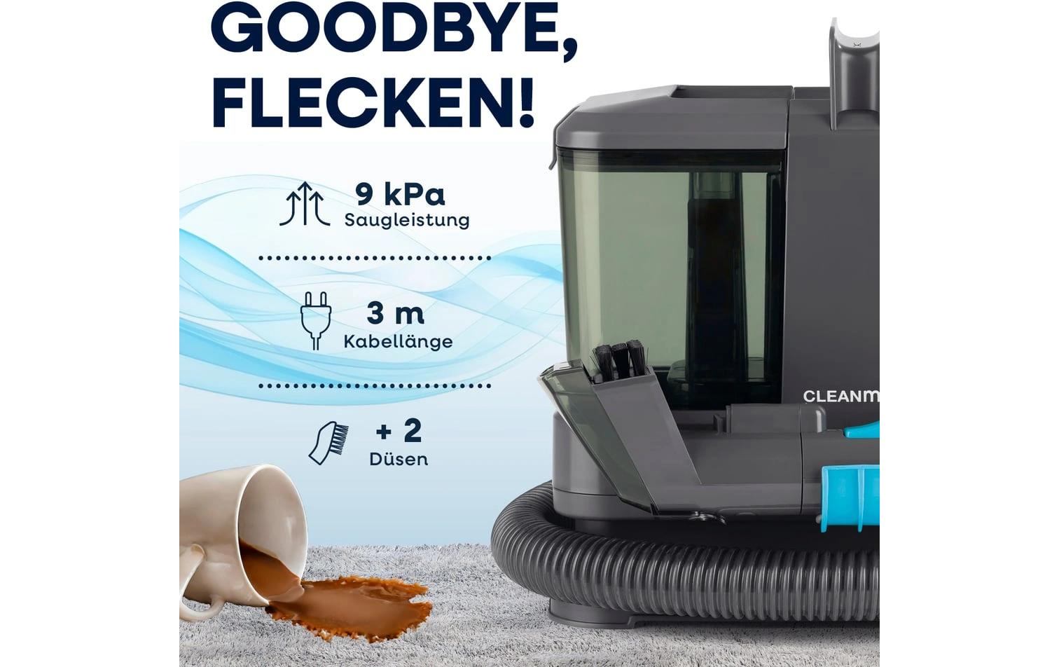 2089089_1 - Mediatech CLEANmaxx Polster- & Teppichreiniger 330W Für Auto und Sofapolster Polsterreiniger