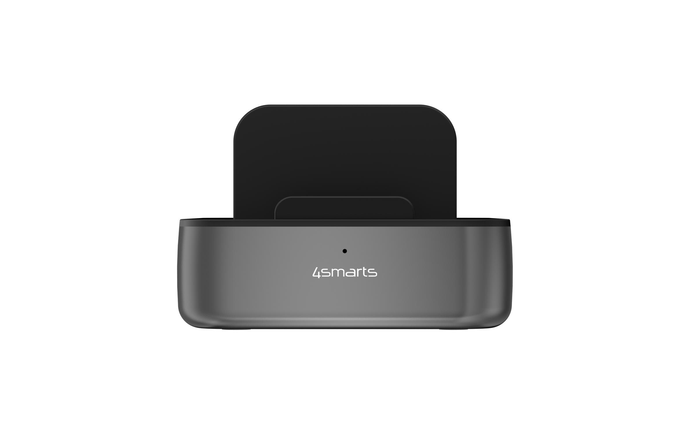 2090770_3 - Mediatech 4smarts Ladestation Team, Schwarz 100W, 5x USB-C, 1x USB-A, 6 Kabel