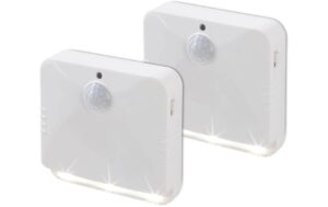 EASYmaxx LED-Sensorlicht 2er Set mit Bewegungsmelder