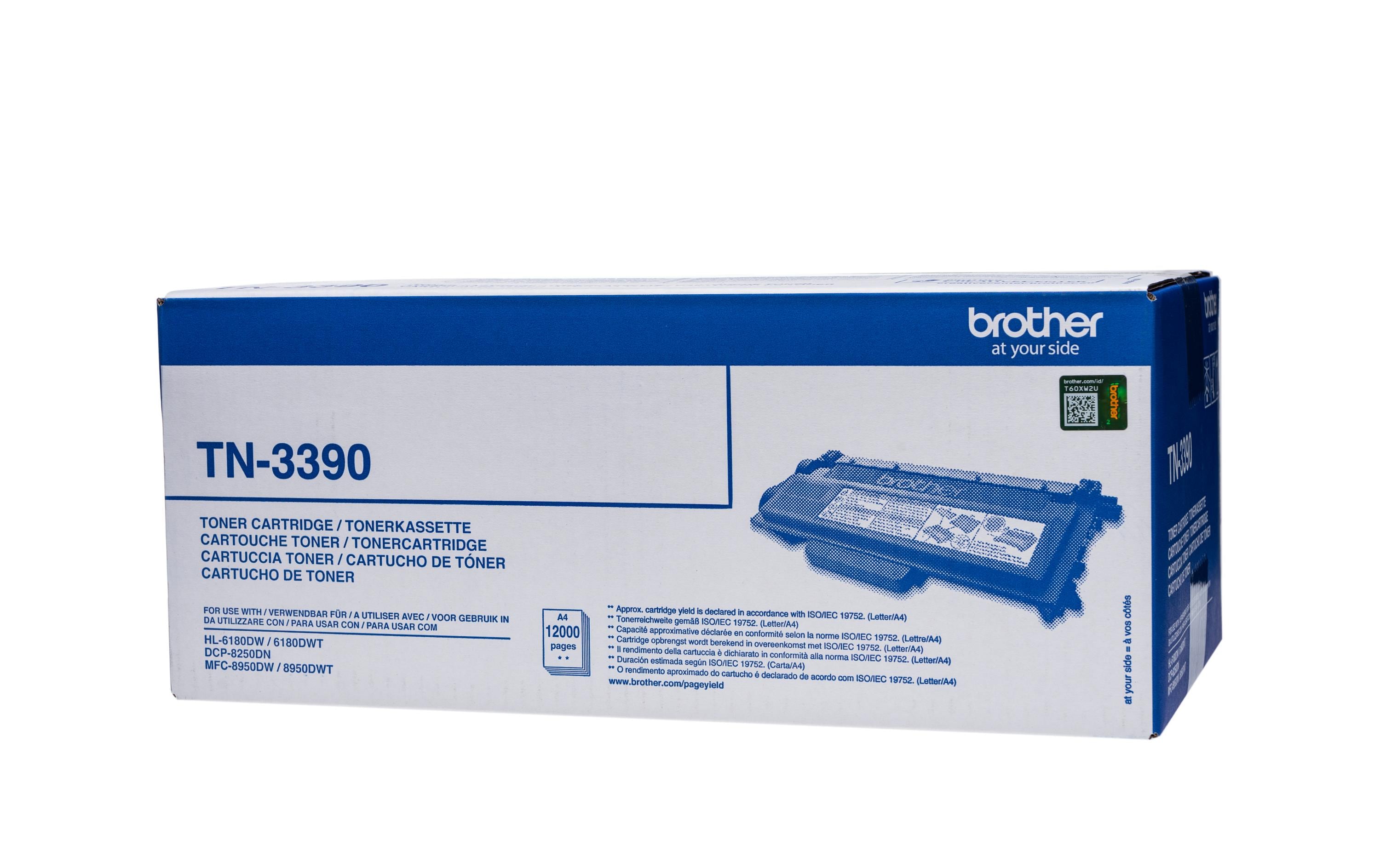Toner Brother TN-3390, schwarz 12000Seiten bei 5% Deckung kaufen Schweiz | Mediatech.ch