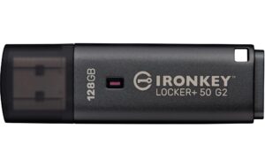 Kingston IronKey Locker+ 50 G2 128GB USB3.2 (Typ-A), AES-256 Encrypted, FIPS 197
