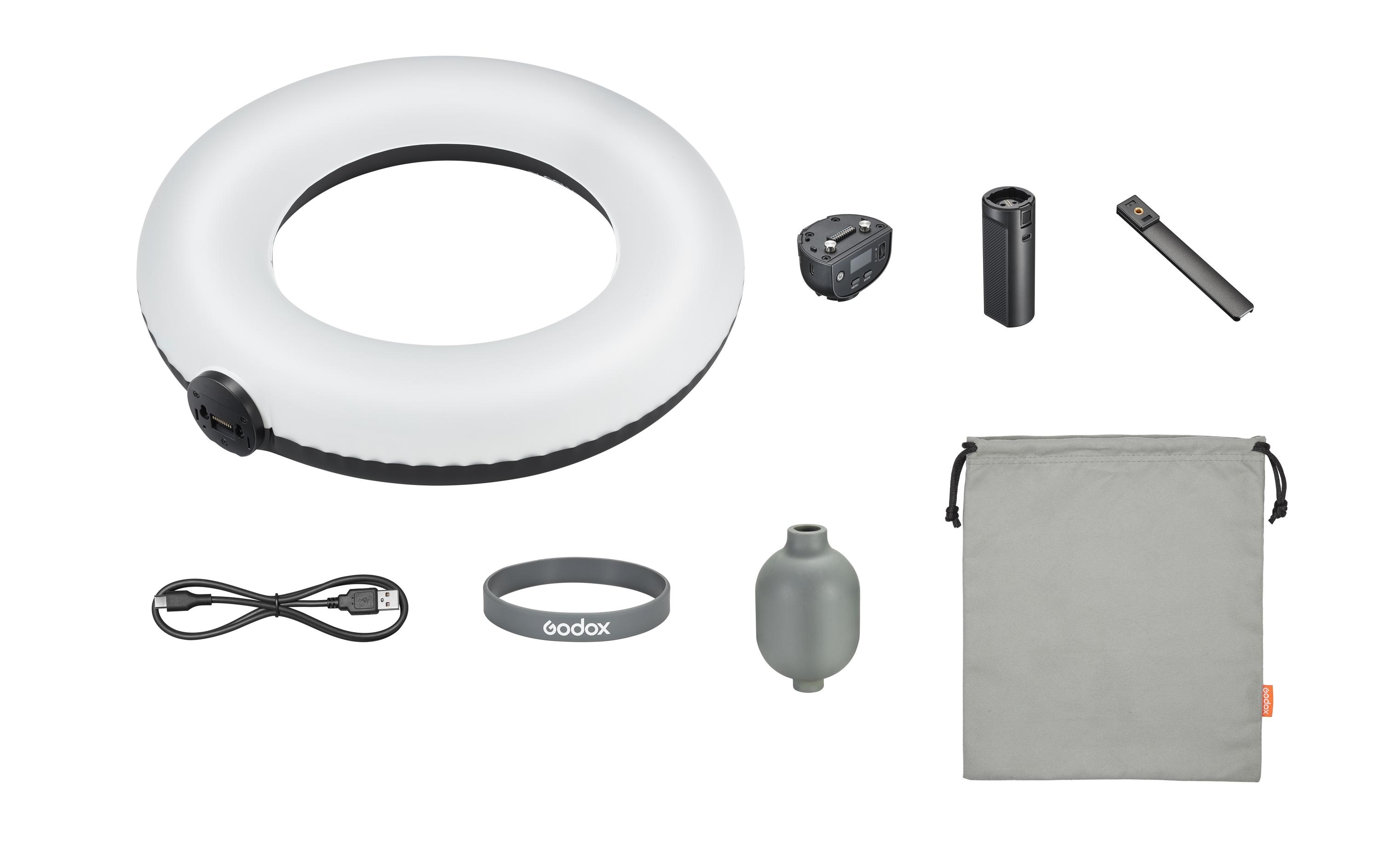 2093155_8 - Mediatech Godox LR500 Air Color LED Inflatable Ring Light