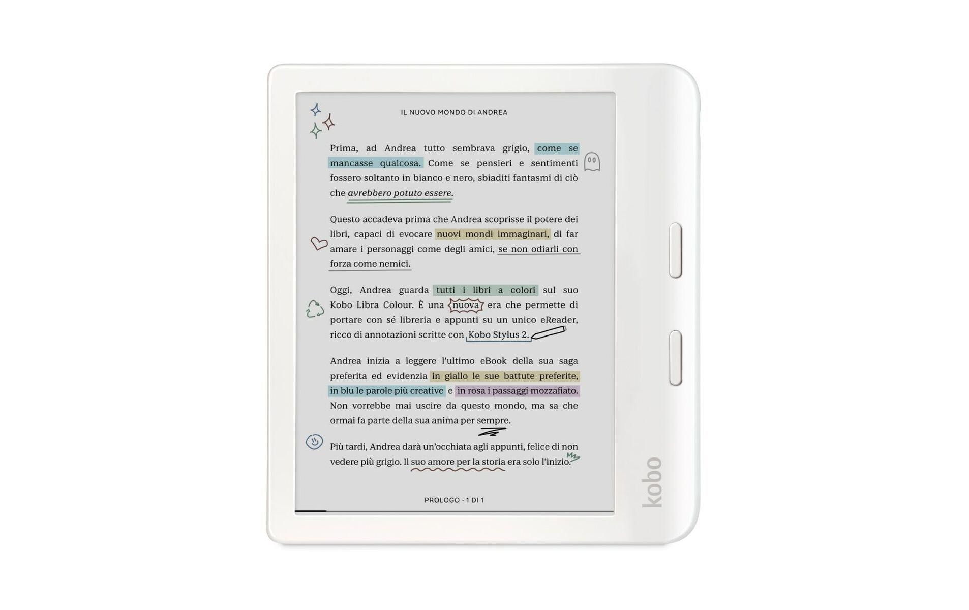 Kobo Libra White Colour