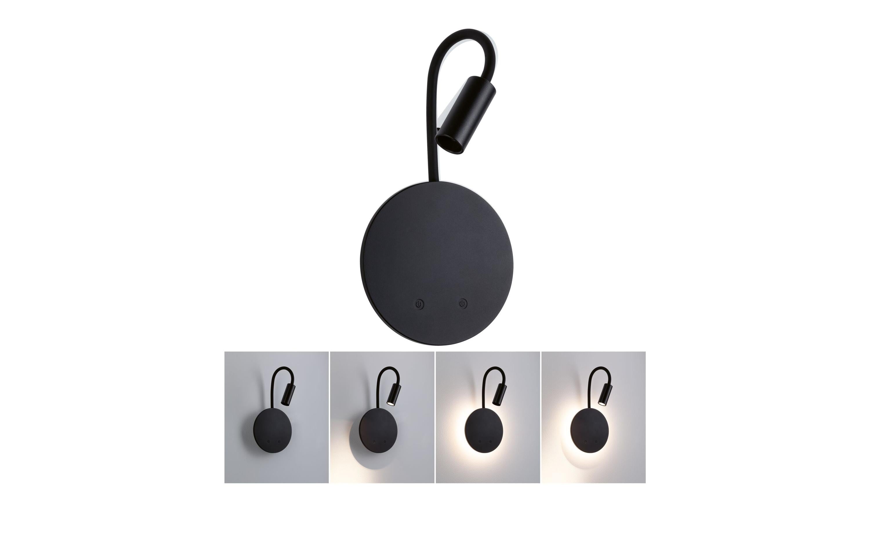 Paulmann LED Akkuwandleuchte Miora 2700K 80lm / 50lm 3,7V / sz