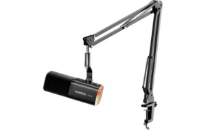 Maono Mikrofon PD100WS Schwarz USB, XLR, Wireless, inkl. Boom Arm
