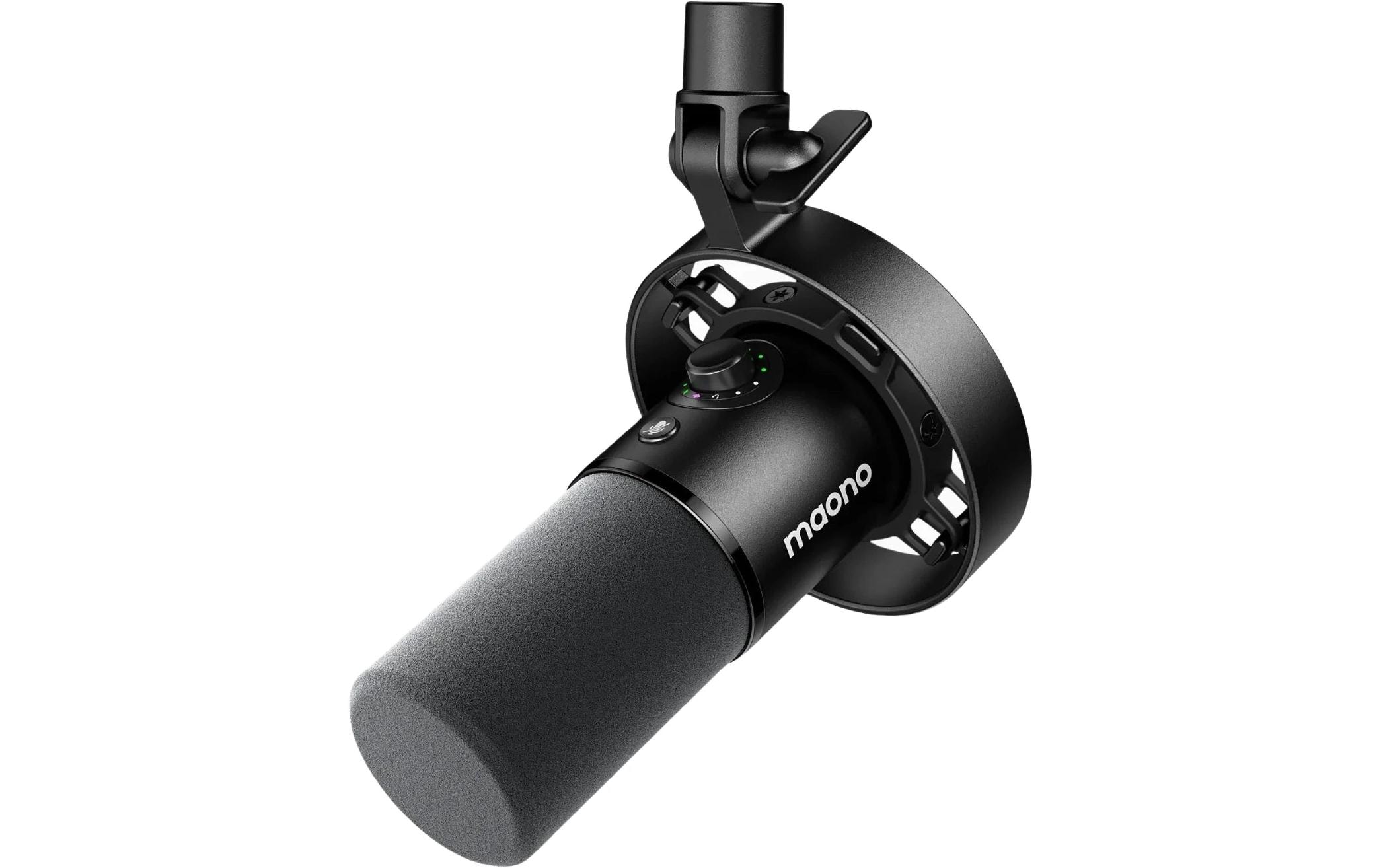 Maono Mikrofon PD300X Schwarz USB, XLR, inkl. Spinne kaufen Schweiz | Mediatech.ch