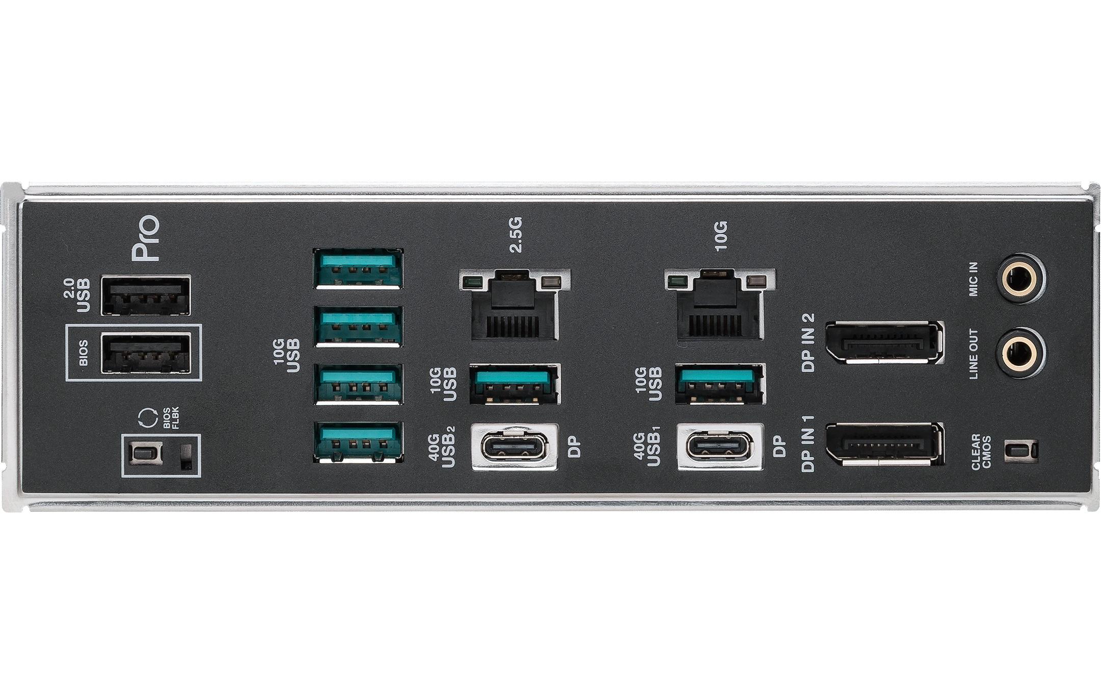 2096248_5 - Mediatech ASUS PRO WS W890-SAGE, EEB, LGA4710-2 Intel W890, 8x DDR5, 4x M.2, 4x PCIe 5.0