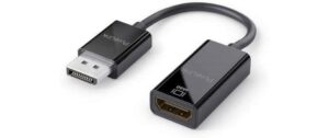 PureLink DisplayPort auf HDMI Adapter IS101 10cm, 4K60Hz, iSerie, schwarz