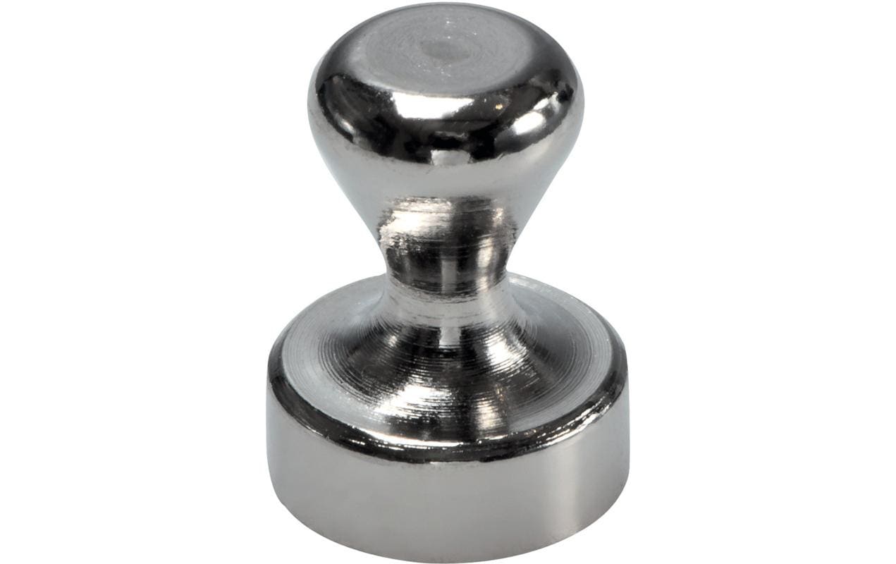 Berec Griffmagnet, Metall, 2-er Set vernickelt - Ø 12 mm, Neodym kaufen Schweiz | Mediatech.ch