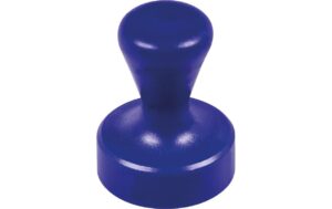 Berec Griffmagnet, blau, 2-er Set Kunststoff, Ø 17 mm, Neodym