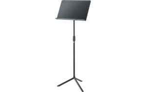 K&M 11924 Orchesternotenpult mit Stahlplatte, stapelbar, schwarz kaufen Schweiz | Mediatech.ch
