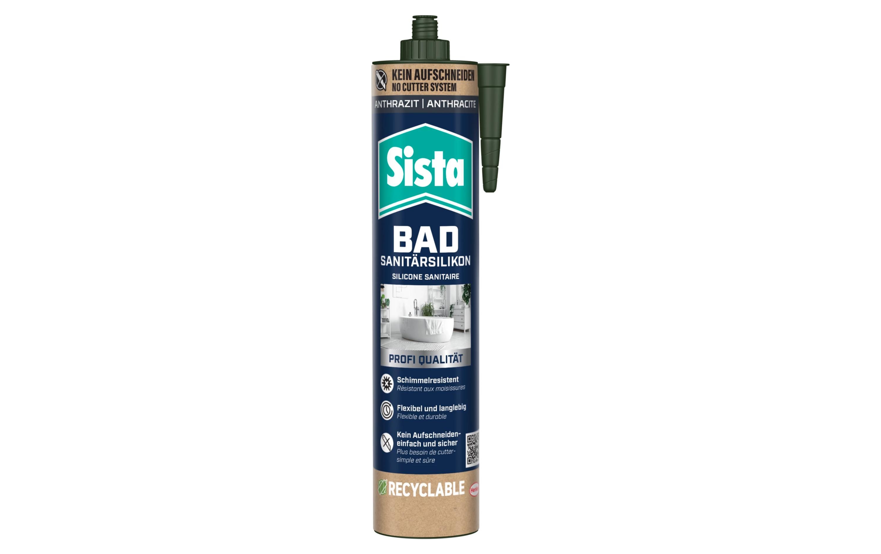 Sista Bad Sanitärsilikon 280 ml, anthrazit kaufen Schweiz | Mediatech.ch