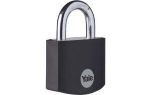 Vorhängeschloss Aluminium YE3B schwarz 38/19