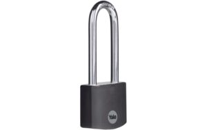 Vorhängeschloss Aluminium YE3B schwarz 38/56