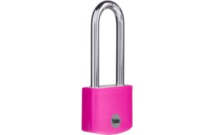 Vorhängeschloss Aluminium YE3B pink 38/56