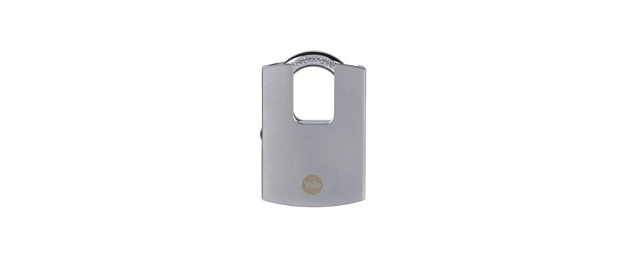 Yale Vorhängeschloss Messing Y122B verchromt 50/23 kaufen | Mediatech.ch