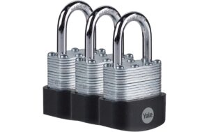 Vorhängeschloss Lamellenstahl Y125B 3er Set 40/22