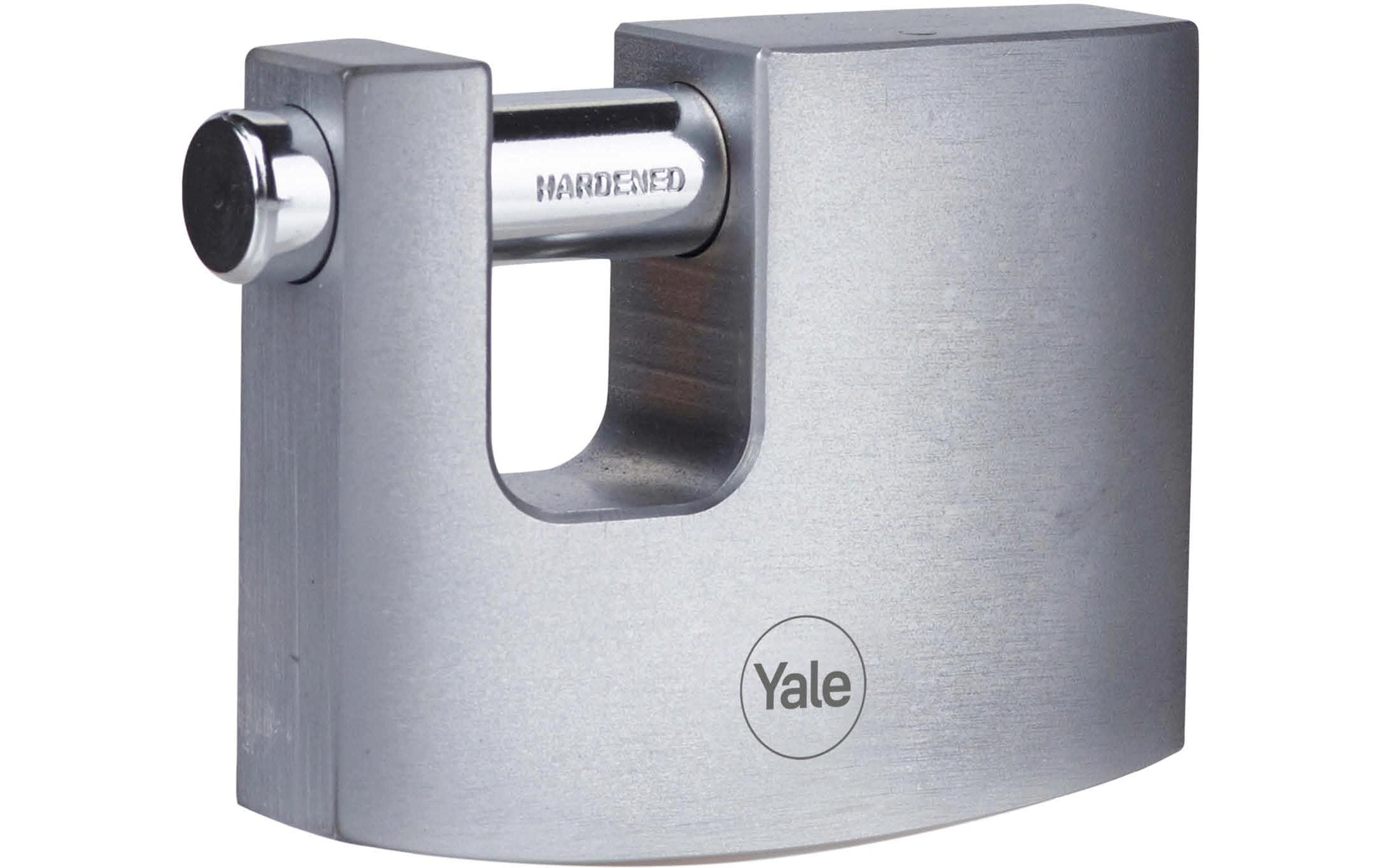 Yale Block-Vorhängeschloss Y124B verchromt 70/15 kaufen | Mediatech.ch