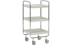 House Doctor Bartrolley Roll, Silber-Weiss 42x38x85 cm (LxBxH), Stahl kaufen Schweiz | Mediatech.ch