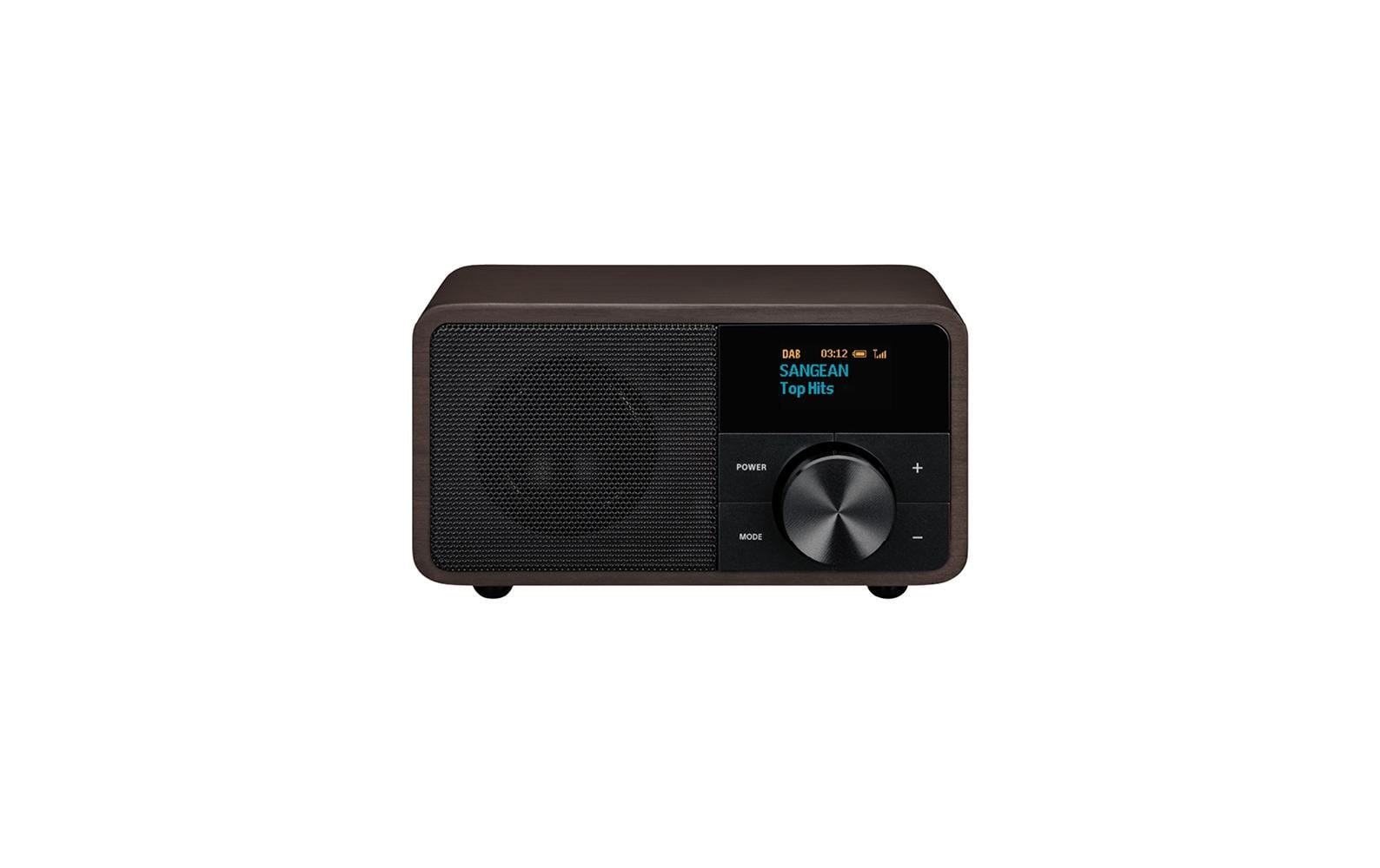 Sangean DDR-7 Dark Wood Modernes DAB+/FM-Radio, AUX, BT kaufen Schweiz | Mediatech.ch