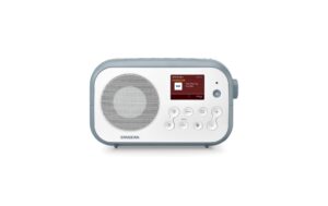 Sangean DPR-42BT White-Stone Blue DAB+/FM-Radio, 40 Senderspeicher, 4x AA kaufen Schweiz | Mediatech.ch