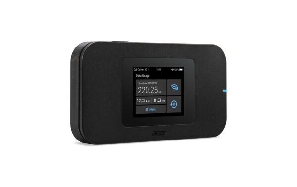 2100104_4 - Mediatech ACER Connect Enduro M4D: Mobile 5G Hotspot 5G/LTE 2.7Gbps, eSIM, WiFi-6, 4600mAh, 8GB