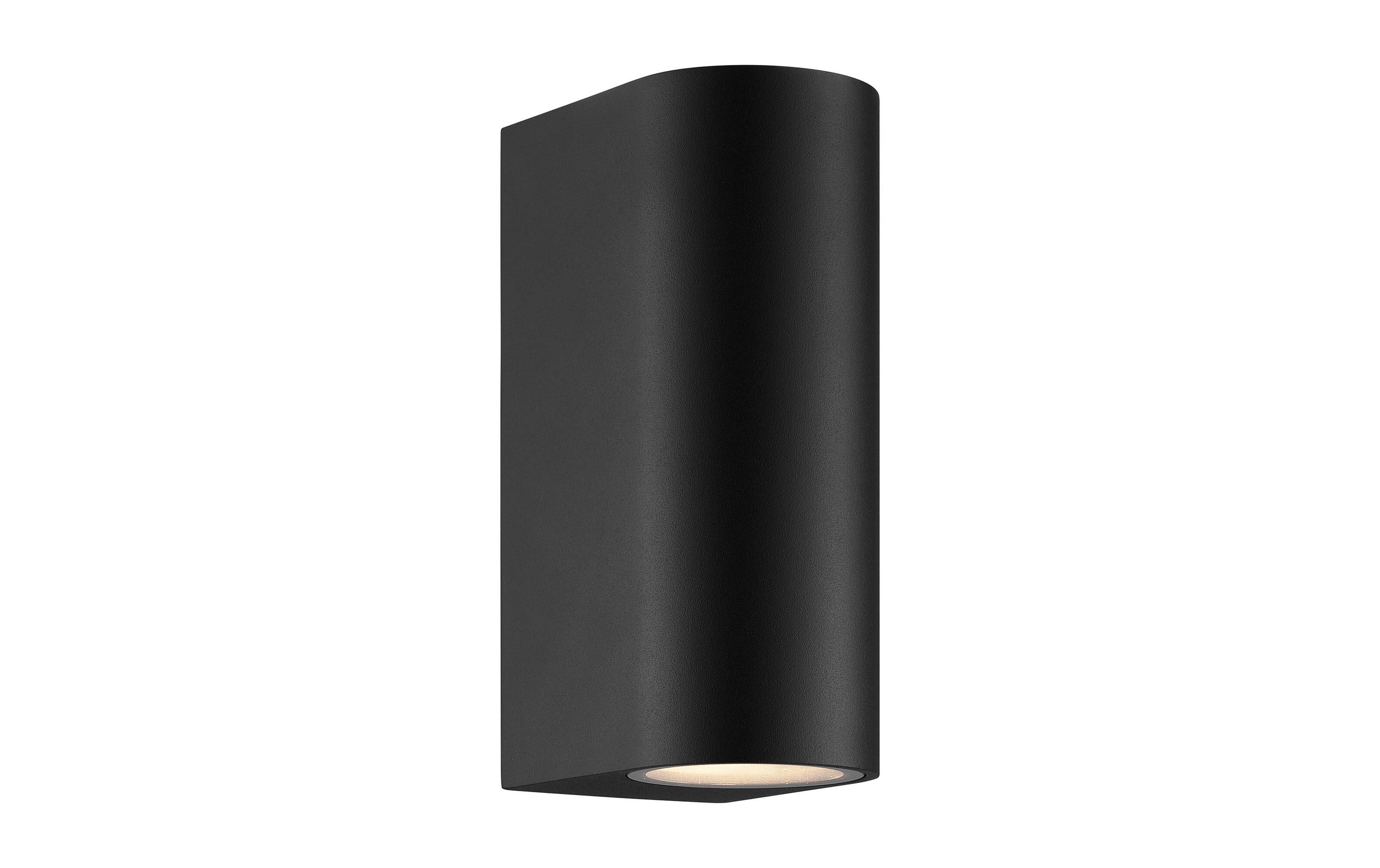 Nordlux, Wandleuchte Dion Double GU10, 25W, Schwarz