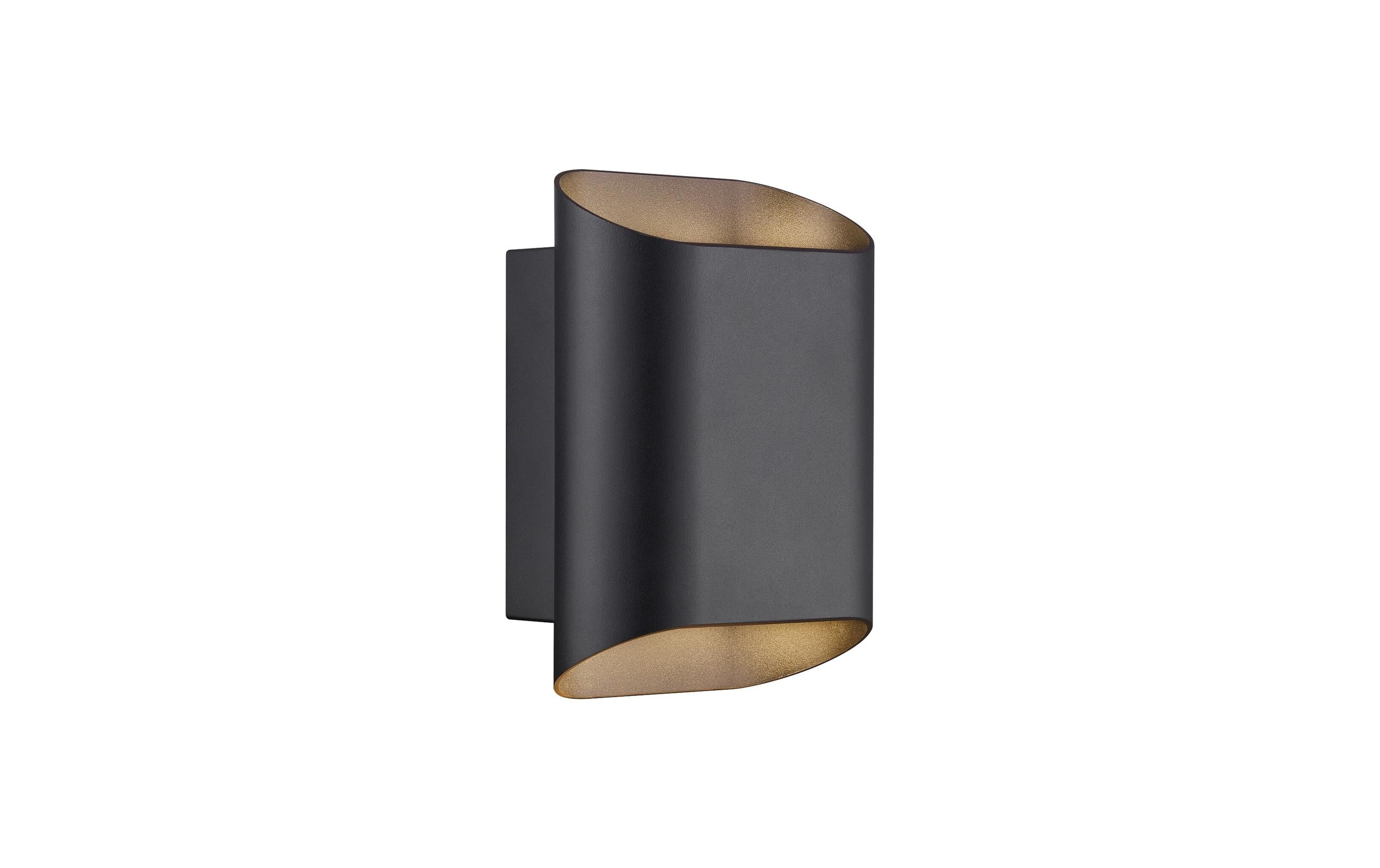 Nordlux Nico 22 Round Max Wandleuchte Schwarz kaufen Schweiz | Mediatech.ch