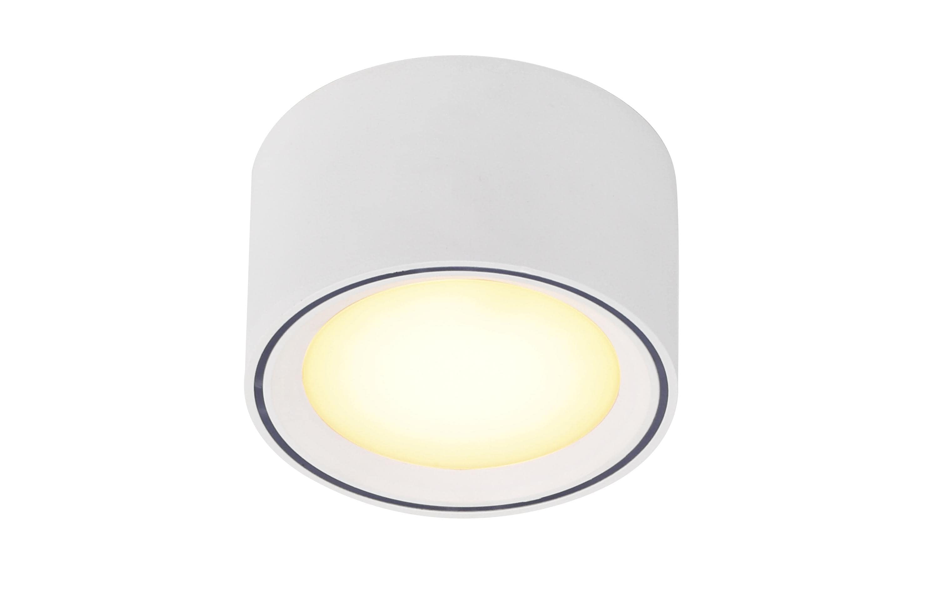 2100601 - Mediatech Nordlux, Aufbauspot Fallon 8.5W LED, 2700K, weiss