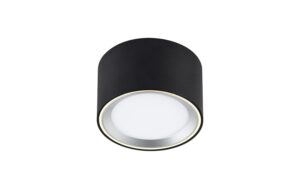 Nordlux, Aufbauspot Fallon 8.5W LED, 2700K, schwarz/stahl