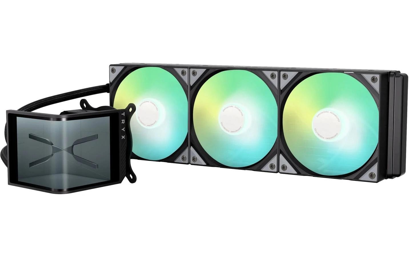Wasserkühler Tryx Panorama SE ARGB 360 115X, 1200, 1700, 1851, AM4, AM5, Schwarz kaufen Schweiz | Mediatech.ch