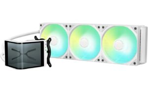 Wasserkühler Tryx Panorama SE ARGB 360 115X, 1200, 1700, 1851, AM4, AM5, Weiss
