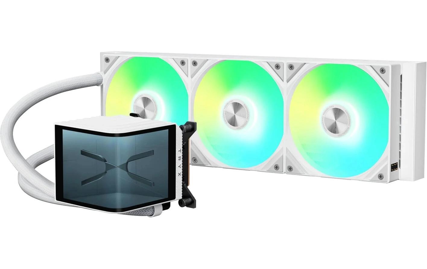 Wasserkühler Tryx Panorama ARGB 360 115X, 1200, 1700, 1851, AM4, AM5, Weiss kaufen Schweiz | Mediatech.ch