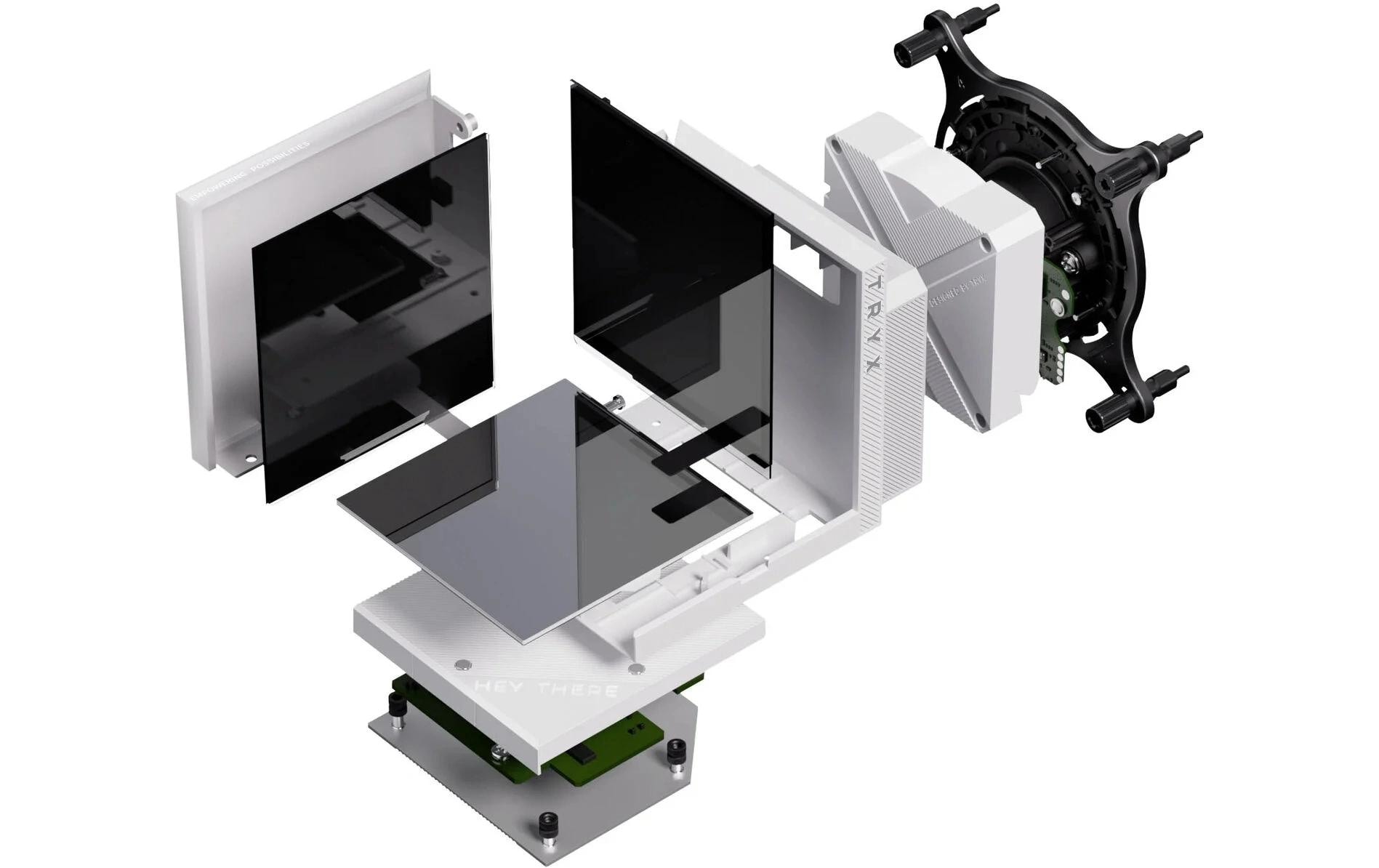 2101237_6 - Mediatech Wasserkühler Tryx Stage ARGB 360 115X, 1200, 1700, 1851, AM4, AM5, Weiss