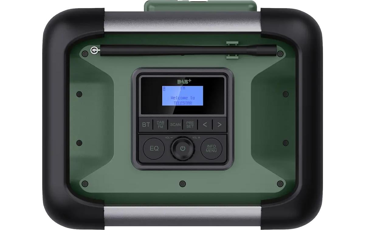 2101838_5 - Mediatech Telestar TOP OR 20 Baustellenradio DAB+, BT, AUX, 80W, Akku