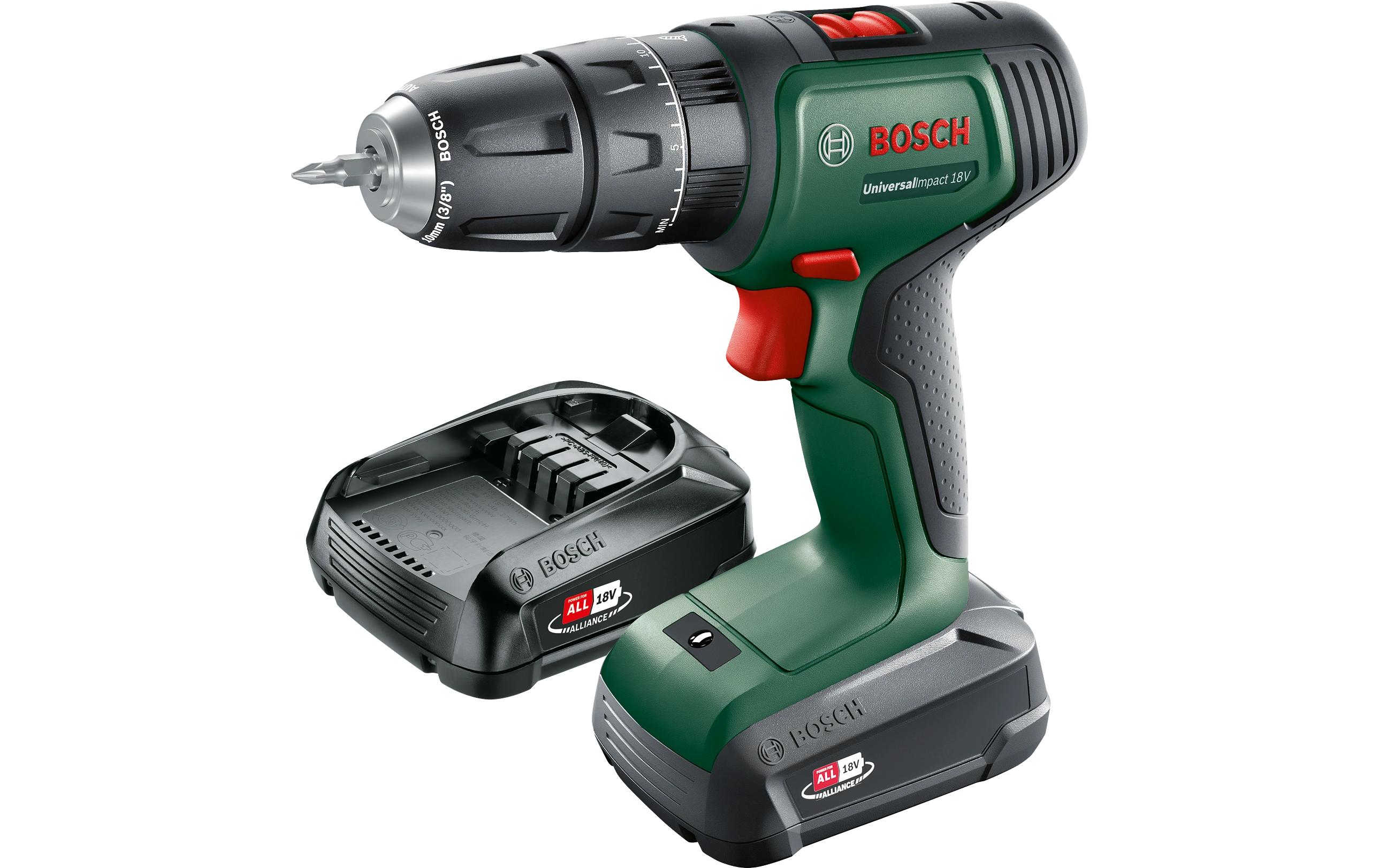Bosch Akku-Bohrmaschine UniversalImpact 18V mit SystemBox kaufen | Mediatech.ch