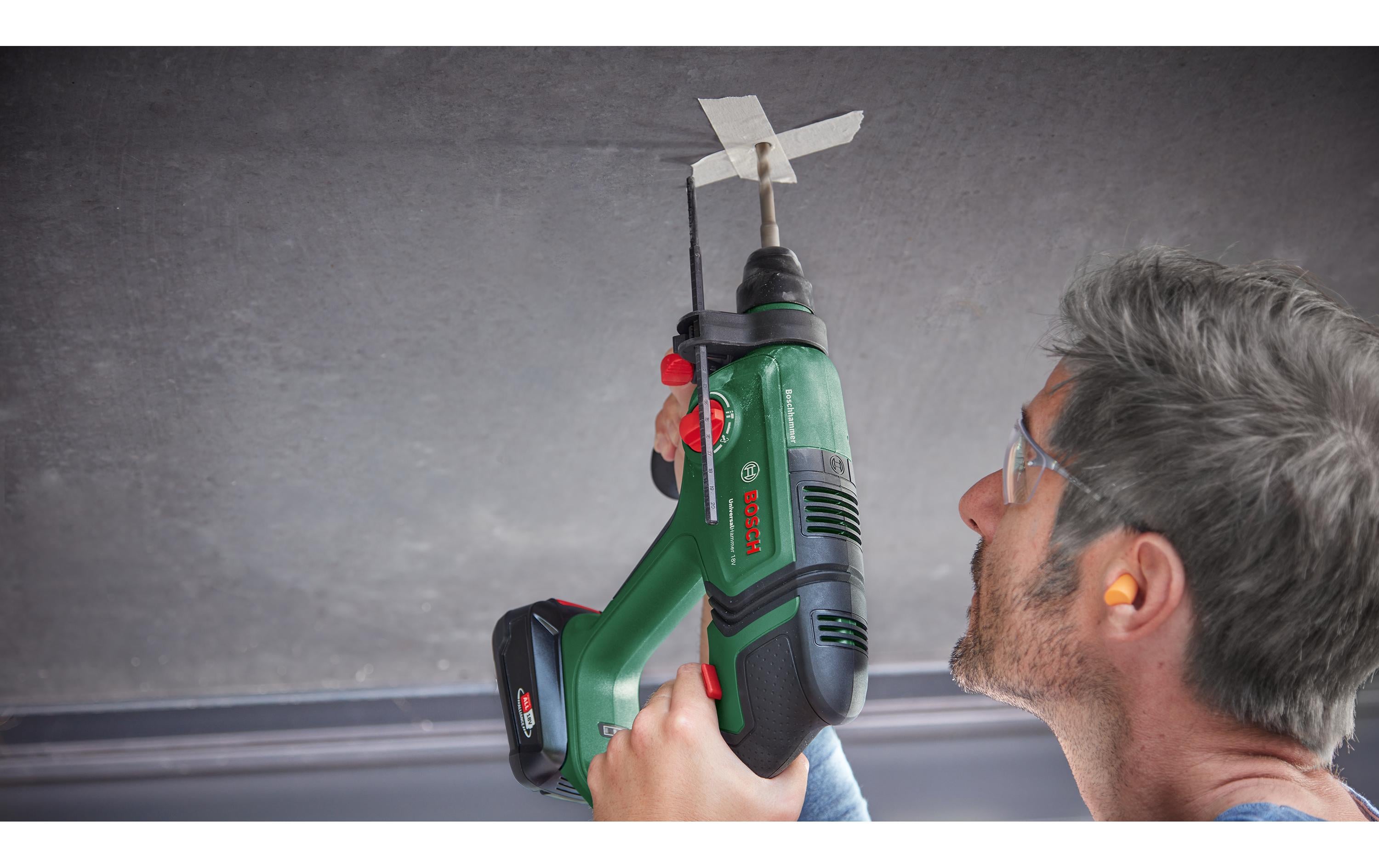 2103218_2 - Mediatech Akku-Bohrhammer UniversalHammer 18V 2 Akku PBA 18V 2.5Ah, Koffer