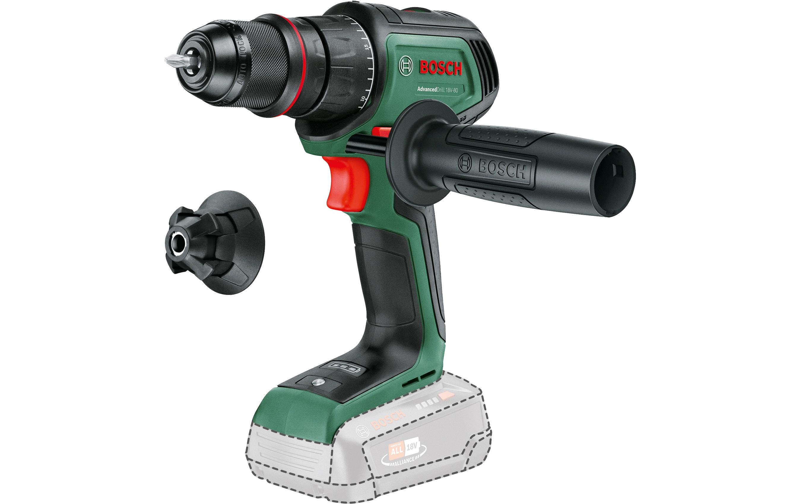 2103237 - Mediatech Bosch Akku-Bohrschrauber AdvancedDrill 18V-80 QuickSnap kaufen | Mediatech.ch