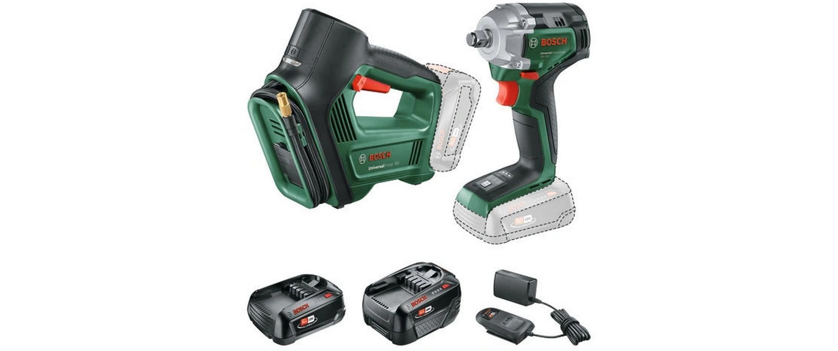 Bosch 18V UniImpactDrive+UniPump 1x PBA 18V 2Ah, PBA 18V 4Ah kaufen | Mediatech.ch