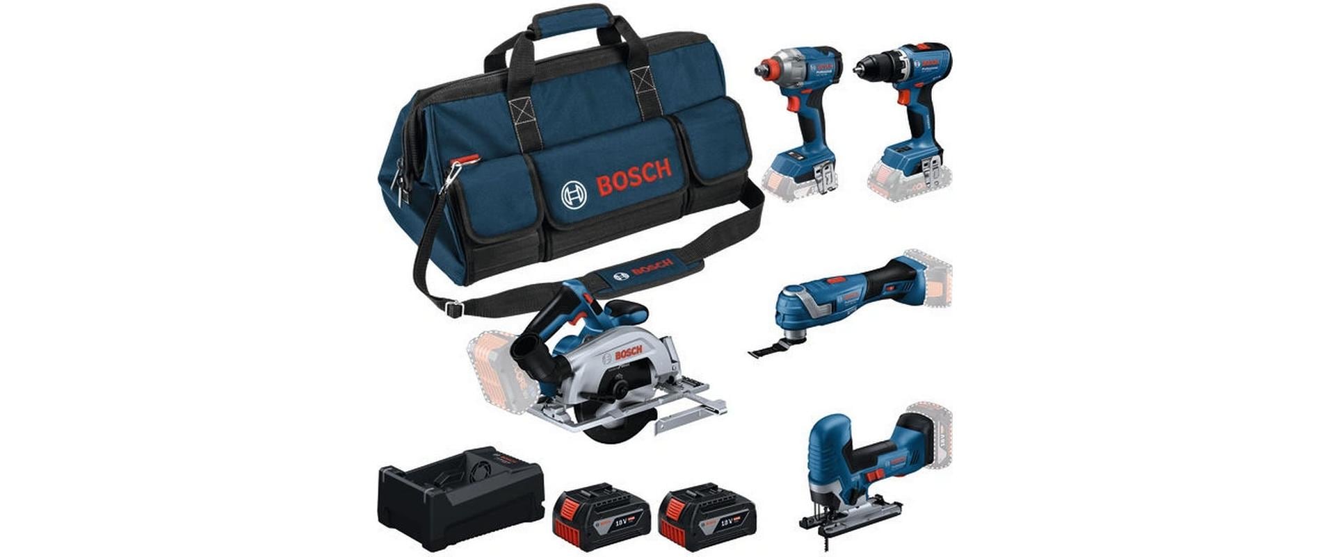Bosch Professional 18V GSR18V-65+GDX18V-285+GKS18V-57-2 GOP 18V-34 + GST 18V-125 S kaufen | Mediatech.ch