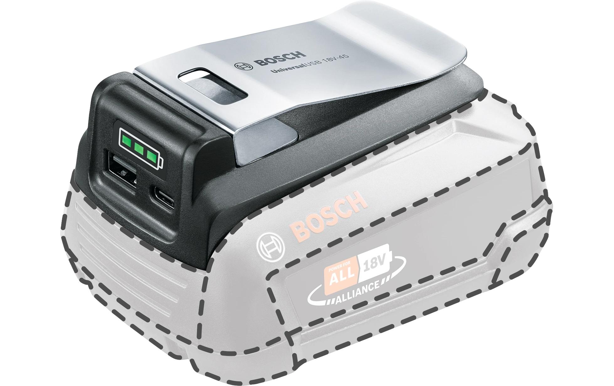 Bosch Ladegerät UniversalUSB 18V-45 kaufen | Mediatech.ch