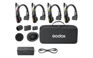 Godox Skytalk Air 4S, 2.4Hz Wireless Intercom  Headset System(4 Users)