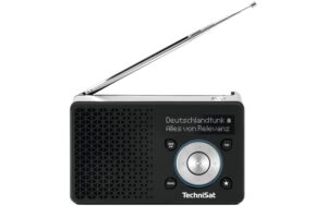 Technisat DigitRadio 1 A, DAB+ Radio Schwarz/Silber, Akku bis 10h kaufen Schweiz | Mediatech.ch