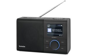 Technisat DigitRadio 217, DAB+ RAdio Silber, kabelgebunden, Wecker