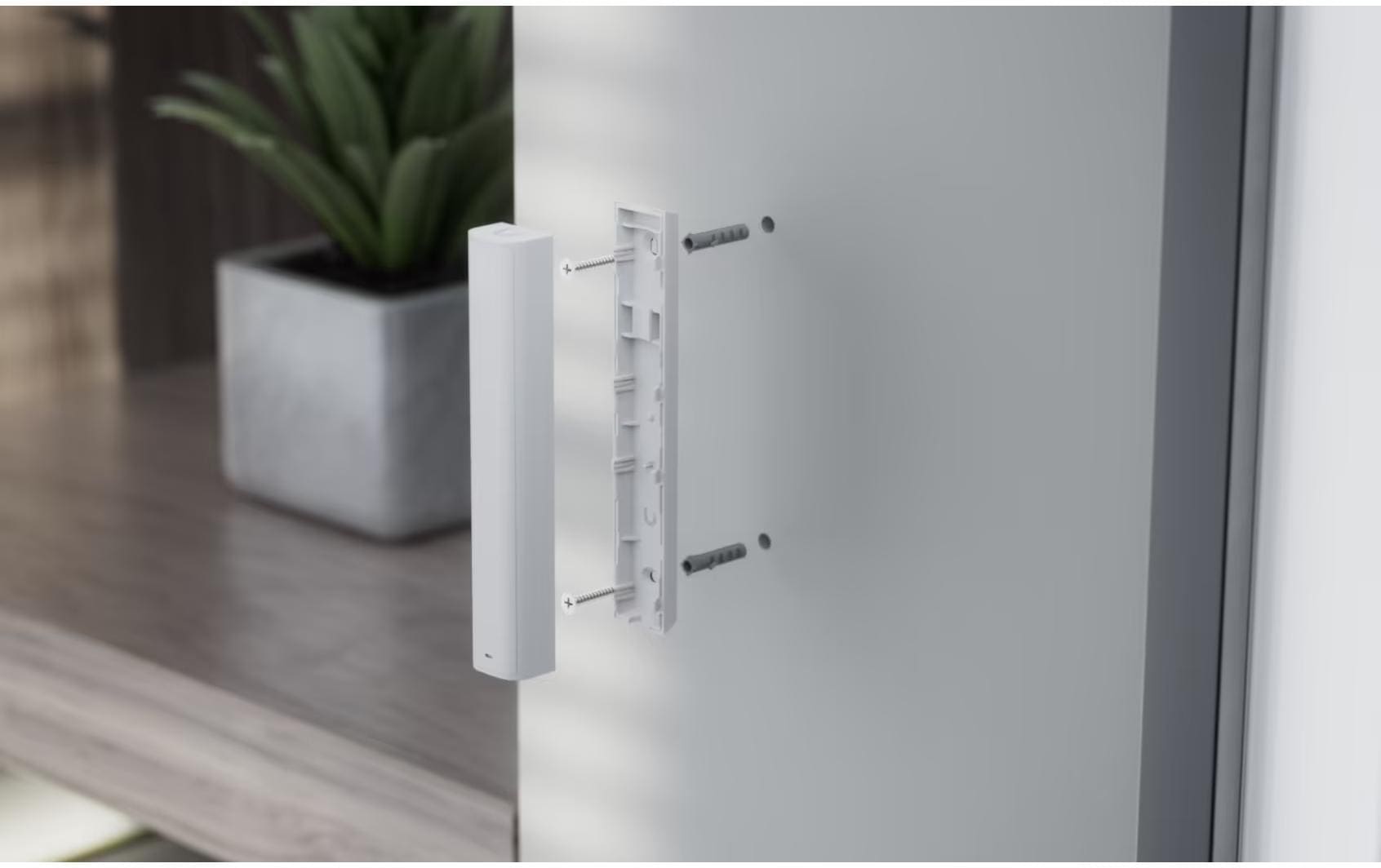2105516_8 - Mediatech Ubiquiti UniF USL-GLASSBREAK Sensor Glasbruchsensor, -3 Jahre Batterielaufzeit