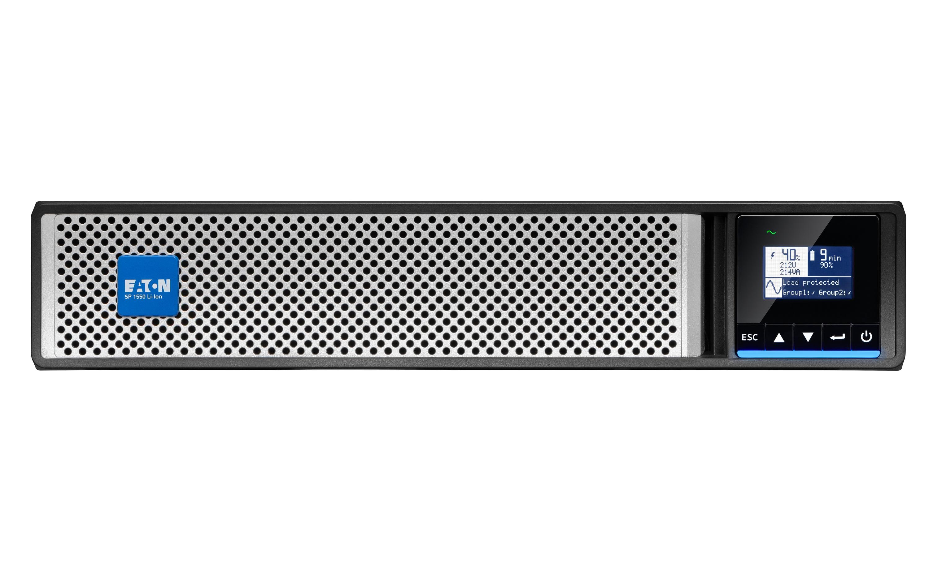 Eaton - USV USV Eaton 5P 1550iR Li-Ion G2 Rack Netpack 5P1550IRT2UNG2-L, 1550VA/1350W kaufen | Mediatech.ch