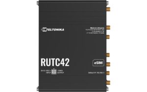 Teltonika RUTC42 LTE Industrierouter WiFi-6 Dual Cat.4 LTE, 5x GE LAN, 2xSIM, 2xeSIM kaufen Schweiz | Mediatech.ch