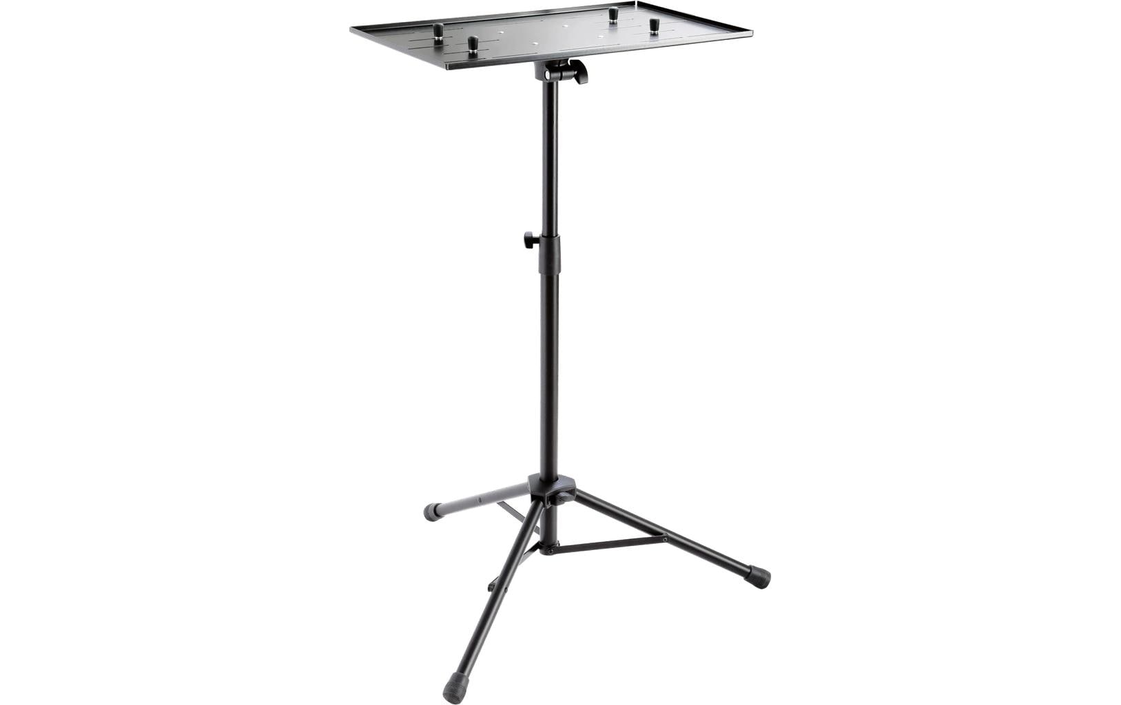 K&M 12185 Laptop Ständer mit 3-Fussstativ, verstellbar