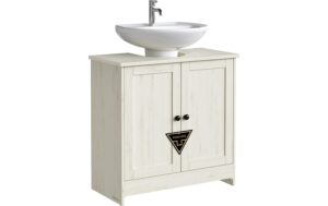 Vasagle Waschbeckenschrank, Weiss rustikal 60x30x61.2 cm, MDF, Spanplatte kaufen Schweiz | Mediatech.ch