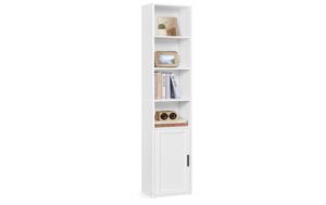 Vasagle Regal Weiss 31.8x24x175 cm, MDF, Spanplatte kaufen Schweiz | Mediatech.ch